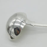 Georgian Sterling Silver Soup Ladle Moorish Crest Antique 1833 London
