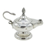 Edwardian Sterling Silver Snake Handle Table Cigar Lighter Antique 1906 Birmingham