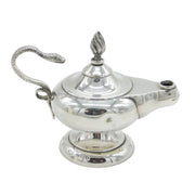 Edwardian Sterling Silver Snake Handle Table Cigar Lighter Antique 1906 Birmingham