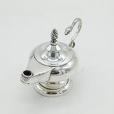 Edwardian Sterling Silver Snake Handle Table Cigar Lighter Antique 1906 Birmingham