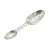 Victorian Sterling Silver Combination Medicine Spoon Antique 1872 London