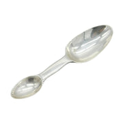 Victorian Sterling Silver Combination Medicine Spoon Antique 1872 London