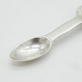 Victorian Sterling Silver Combination Medicine Spoon Antique 1872 London