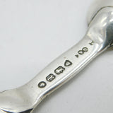 Victorian Sterling Silver Combination Medicine Spoon Antique 1872 London