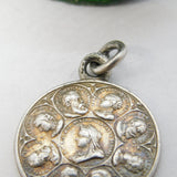 Victorian Monarchs of Europe Jubilee Celebration Fob Pendant Antique c1897
