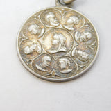 Victorian Monarchs of Europe Jubilee Celebration Fob Pendant Antique c1897