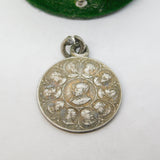 Victorian Monarchs of Europe Jubilee Celebration Fob Pendant Antique c1897