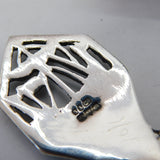 Sterling Silver Viking Ship Tea Caddy Spoon 1937 Chester Antique Shipton & Co.