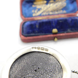 Sterling Silver Woven Bucket Pin Cushion 1911 Birmingham Levi & Salaman