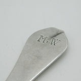 William III Britannia Silver Dog Nose Spoon Antique 1697 London Abraham Hinde