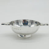 Scottish Sterling Silver Celtic Pattern Quaich Cup Vintage 2003 Edinburgh