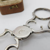 Georgian Sterling Silver Shell Pattern Sugar Nips c1760 Antique John Muns