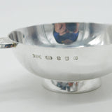 Scottish Sterling Silver Celtic Pattern Quaich Cup Vintage 2003 Edinburgh
