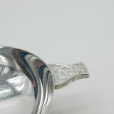 Scottish Sterling Silver Celtic Pattern Quaich Cup Vintage 2003 Edinburgh