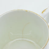 19th Century English Pearlware Gilded 'Ann' Christening Mug Antique c1850