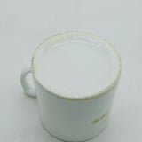 19th Century English Pearlware Gilded 'Ann' Christening Mug Antique c1850
