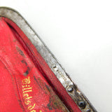 19th Century French Leather & Cut Steel Ladies Multi Compartment Wallet c1840