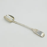 Victorian Sterling Silver Stilton Cheese Scoop Spoon Antique 1873 London