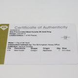 10ct Yellow Gold Baguette Cut Kunzite Dress Ring Vintage Birmingham