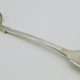 Victorian Sterling Silver Stilton Cheese Scoop Spoon Antique 1873 London