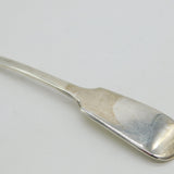 Victorian Sterling Silver Stilton Cheese Scoop Spoon Antique 1873 London