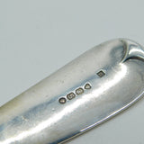 Victorian Sterling Silver Stilton Cheese Scoop Spoon Antique 1873 London