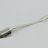 Victorian Sterling Silver Stilton Cheese Scoop Spoon Antique 1873 London