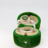 Michael Allen Bolton Sterling Silver & Connemara Marble Ring Vintage 1989 London