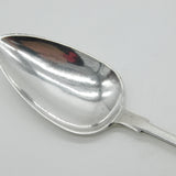 Jersey Channel Island George III Sterling Silver Serving Spoon Jacques Quesnel c1780