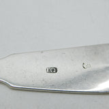 Jersey Channel Island George III Sterling Silver Serving Spoon Jacques Quesnel c1780