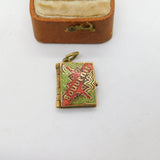 Edwardian Rolled Gold Enamel Bournemouth Souvenir Picture Book c1910 Antique