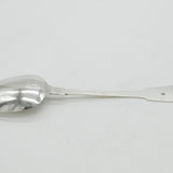 Jersey Channel Island George III Sterling Silver Serving Spoon Jacques Quesnel c1780