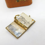 Edwardian Rolled Gold Enamel Bournemouth Souvenir Picture Book c1910 Antique