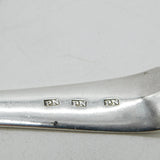 Jersey Channel Islands George III Sterling Silver Serving Spoon Pierre Neftel c1760