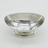 George III Sterling Silver Dragon Crest Pedestal Salt Cellar Antique 1798 London