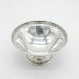 Liberty & Co Ltd Sterling Silver Cross Pattern Sugar Bowl Antique 1912 Art Deco