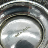 Liberty & Co Ltd Sterling Silver Cross Pattern Sugar Bowl Antique 1912 Art Deco