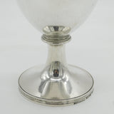 George IV Sterling Silver Social History Goblet Chalice Antique 1828 London