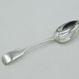 George IV Irish Sterling Silver Rat Tail Serving Spoon Antique 1827 Dublin