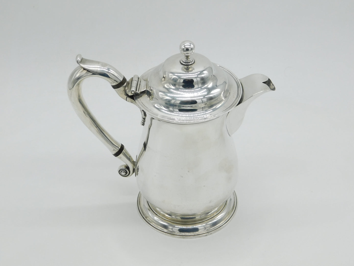 George II Sterling Silver Baluster Water Jug Antique 1745 London James Wilks