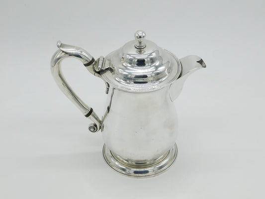 George II Sterling Silver Baluster Water Jug Antique 1745 London James Wilks