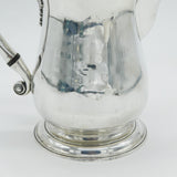 George II Sterling Silver Baluster Water Jug Antique 1745 London James Wilks