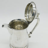 George II Sterling Silver Baluster Water Jug Antique 1745 London James Wilks