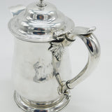 George II Sterling Silver Baluster Water Jug Antique 1745 London James Wilks