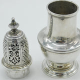 George II Sterling Silver Muffineer Sugar Caster Antique 1748 London James Wilks