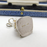 Sterling Silver Hidden Bottom Buddha Locket Pendant Vintage 1978 London