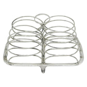 George III Sterling Silver Circular Form Toast Rack Antique 1802 Sheffield