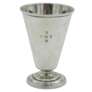 George IV Sterling Silver Conical Form Tot or Wine Cup Antique 1826 London