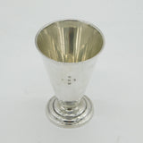 George IV Sterling Silver Conical Form Tot or Wine Cup Antique 1826 London