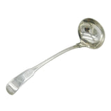 Aberdeen Scottish Provincial Sterling Silver Ladle Spoon Antique c1820 Pirie